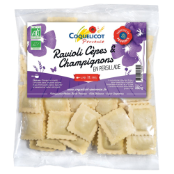 Ravioli frais cèpes champ (OAVFP) 250g