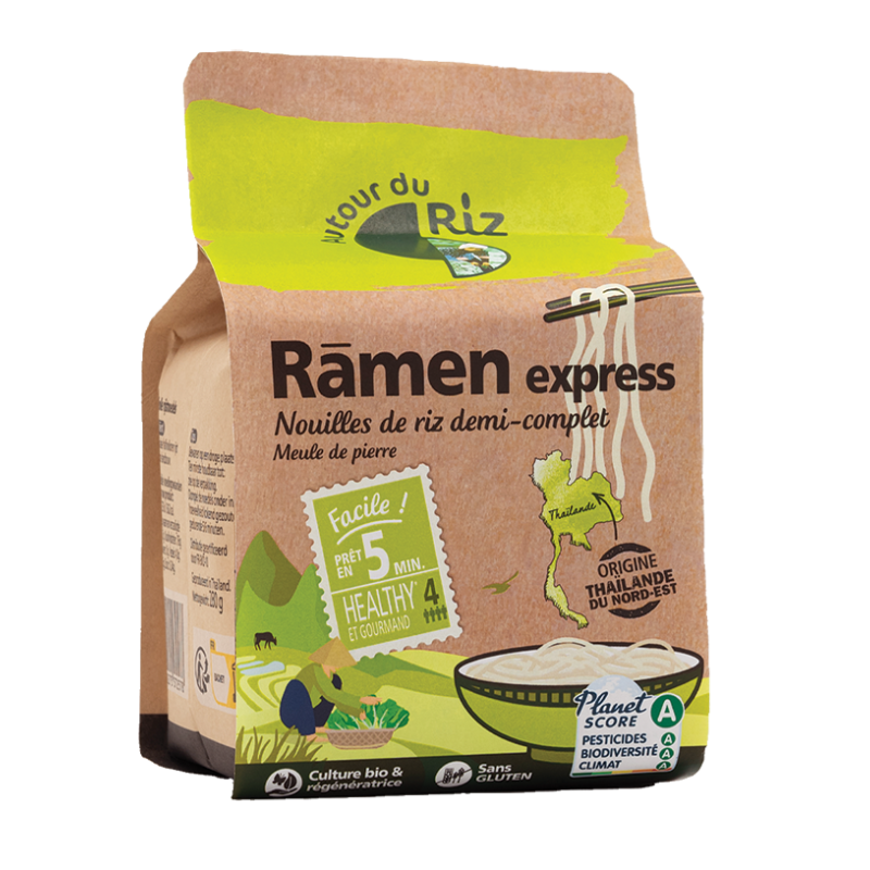 Ramen riz 1/2 complet (OAVFP) 280g