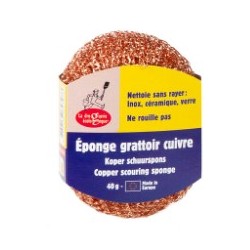 Eponge grattoir cuivre (ECODIS) 40g