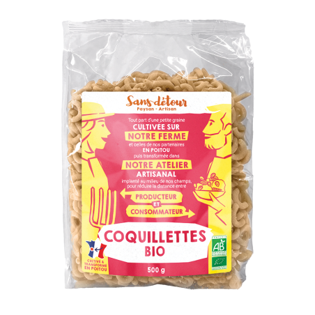 Coquillettes blanches (OAVFP) 500g
