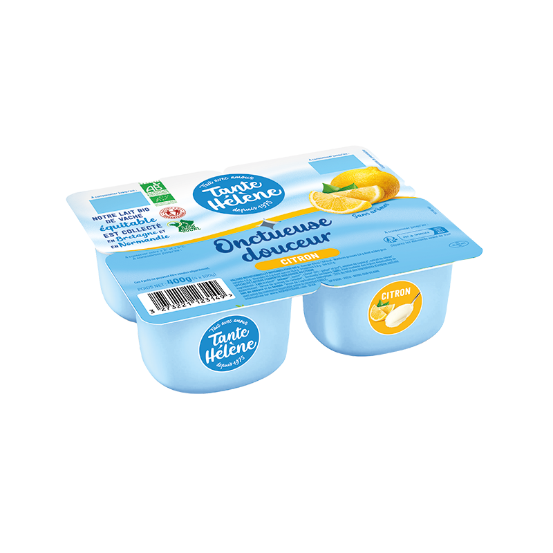 Yaourt onctueux citron (OAVFP) 400g