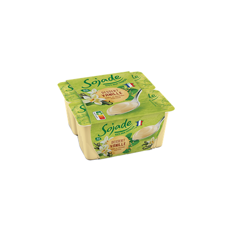 dessert sojade vanille (OAVFP) 4 x 100 gr
