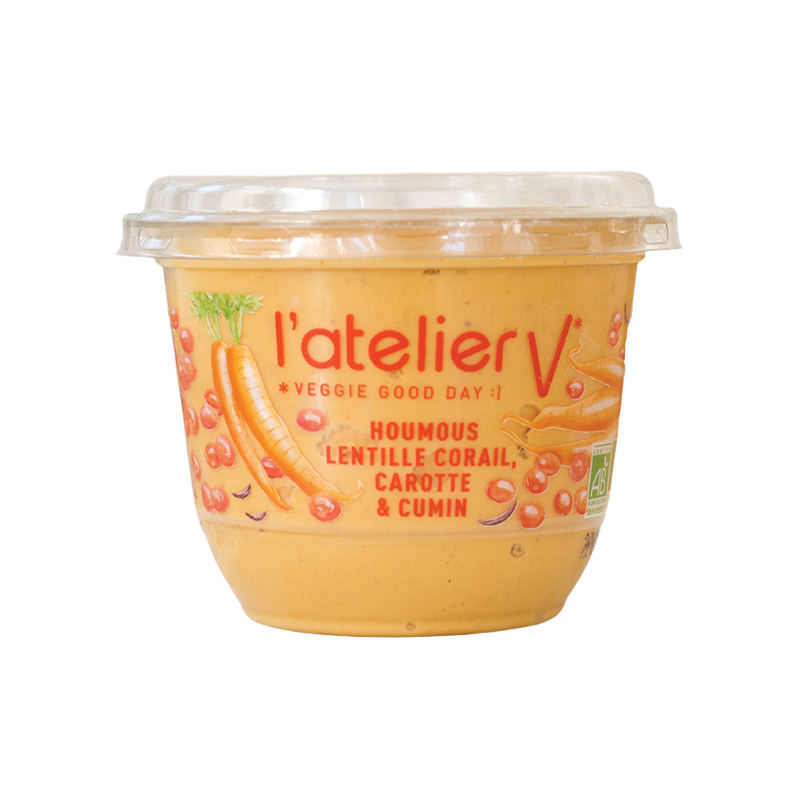 Houmous lentille corail (OAVFP) 150g