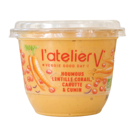 Houmous lentille corail (OAVFP) 150g