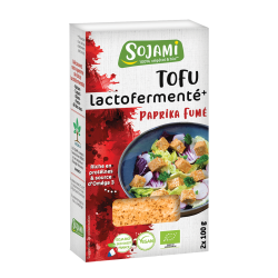 Tofu lactofermenté paprika fumé (OAVFP) 200g