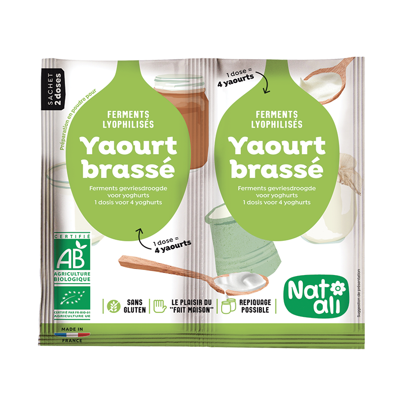 Ferments yaourt brassé (OAVFP) 12g