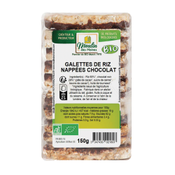Galettes de riz chocolat (OAVFP) 150g