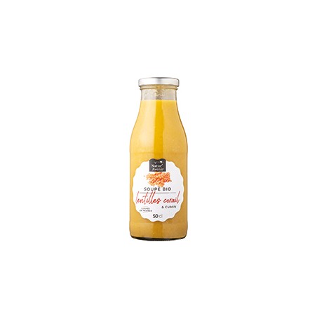 Soupe lentilles corail cumin (Dynamis) 500mL